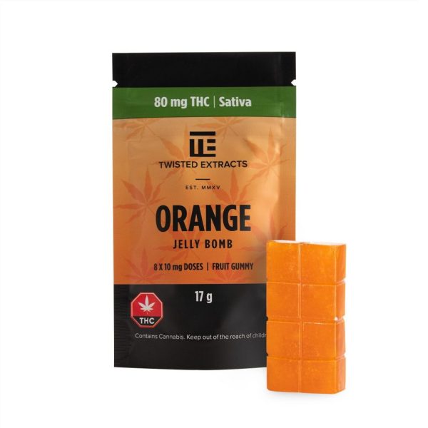 wisted Extracts Orange Jelly Bomb - healingbuddhashop.co